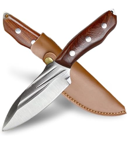 Amazon.com : SZCO Full Tang Hunting Knife 6.25 Inch - Camping