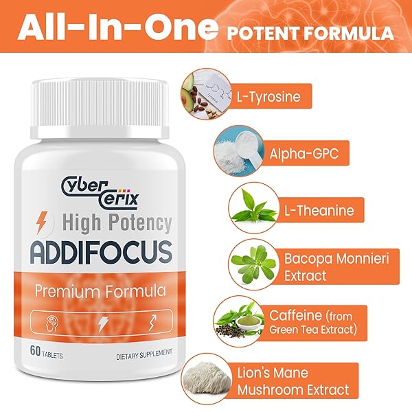 17-IN-1 BRAIN SUPPLEMENT FOR MEMORY AND FOCUS – NOOTROPIC BRAIN SUPPLEMENT FOR CONCENTRATION, CLARITY, ENERGY & FOCUS – NATURAL CAFFEINE BLEND WITH VITAMINS, AMINO ACIDS & HERBAL EXTRACTS – 60 TABLETS