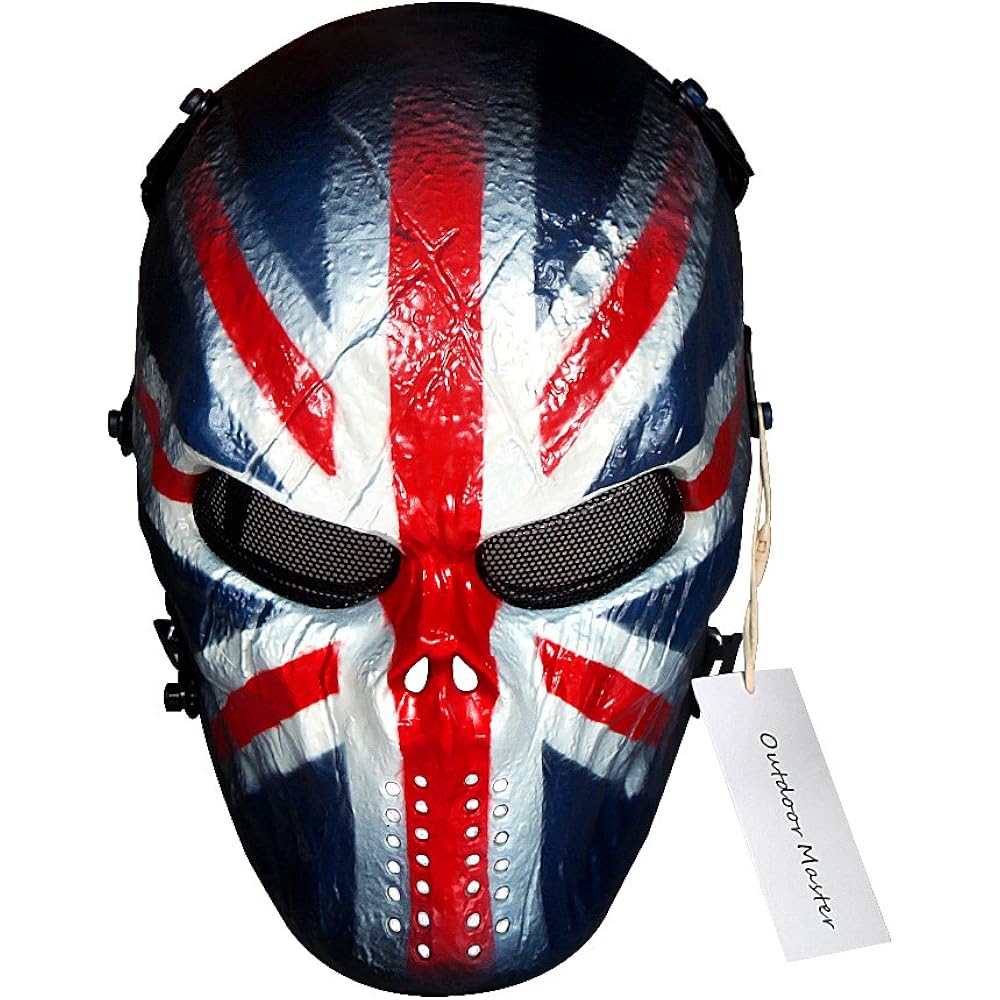 5/mo Finance OutdoorMaster Full Face Airsoft Mask with Metal Mesh