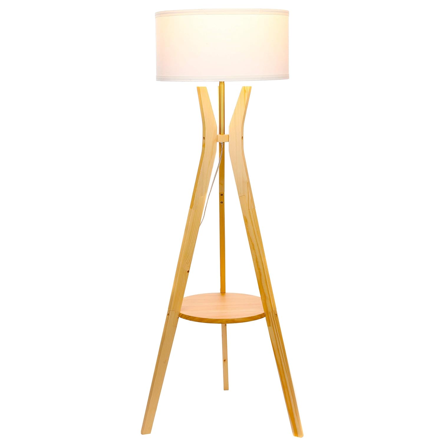 Best tripod table lamps mid century wood