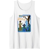 Steven Rhodes Making New Friends Ghost Retro Dark Humor Tank Top