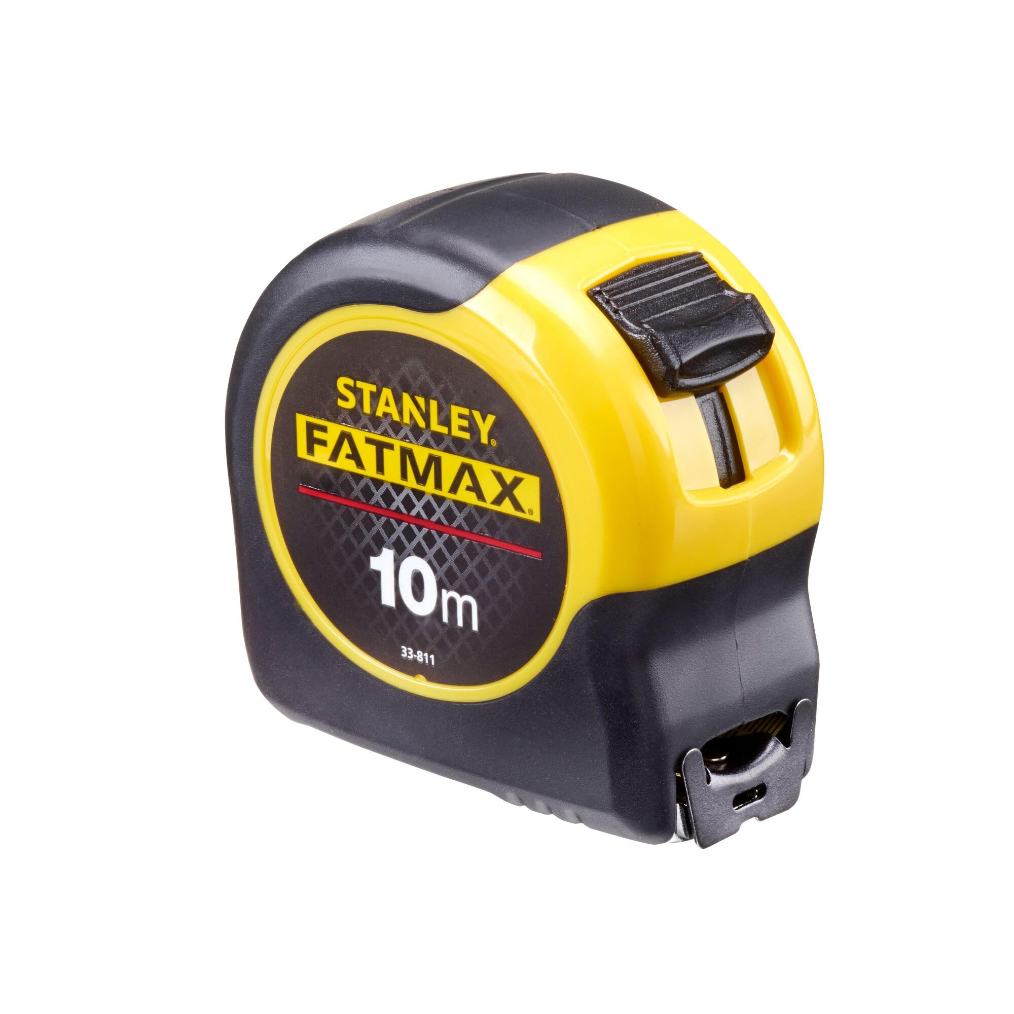 STANLEY 0-33-811 FATMAX Classic Tape with Blade Armor, 10m Metric Only, Yellow — image 1