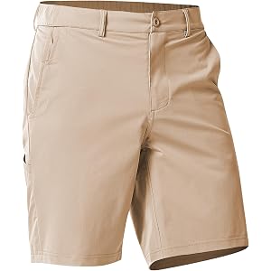 NORTHYARD Men's Golf Shorts 9" Lightweight Stretch Quick Dry Casual Dress Hybrid Shorts with 6 Pockets for Golf Hiking Work