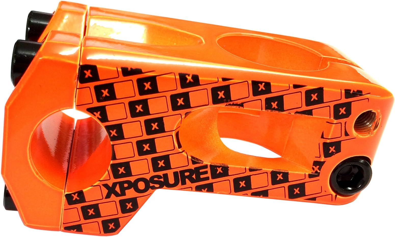 XPOSURE Clutch BMX Stem (CNC Alloy) Orange or Yellow