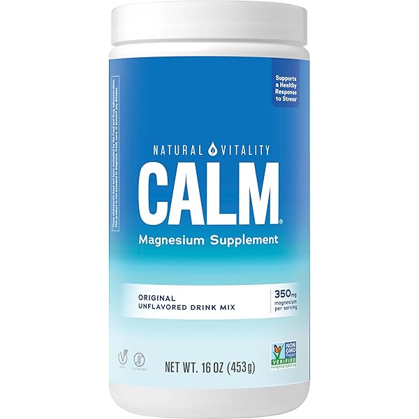 Amazon.com: NATURAL VITALITY Original Calm Magnesium Drink Mix, 8 OZ 