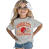 AG AGUU Football Shirts for Toddler Boys Girls Football Team T-Shirt Fans Lover Tees Kid Game Day Outfit Summer Tops