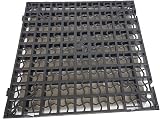 Srendi 4 x Black Plastic Paving Grid 500x500x40mm Interlocking 1m2 view 3