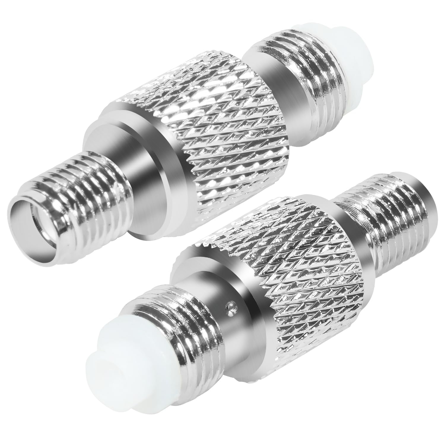 Fohevers SMA Female Jack to FME Female Coax Connector RF Coaxial Coax Adapter for Pigtail Cable Broadcast Antenna Wireless LAN Device