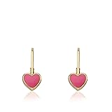 Little Miss Twin Stars Kids Earrings - 14k Gold