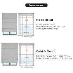 Hiifroy Roman Blinds, Roman Shades for