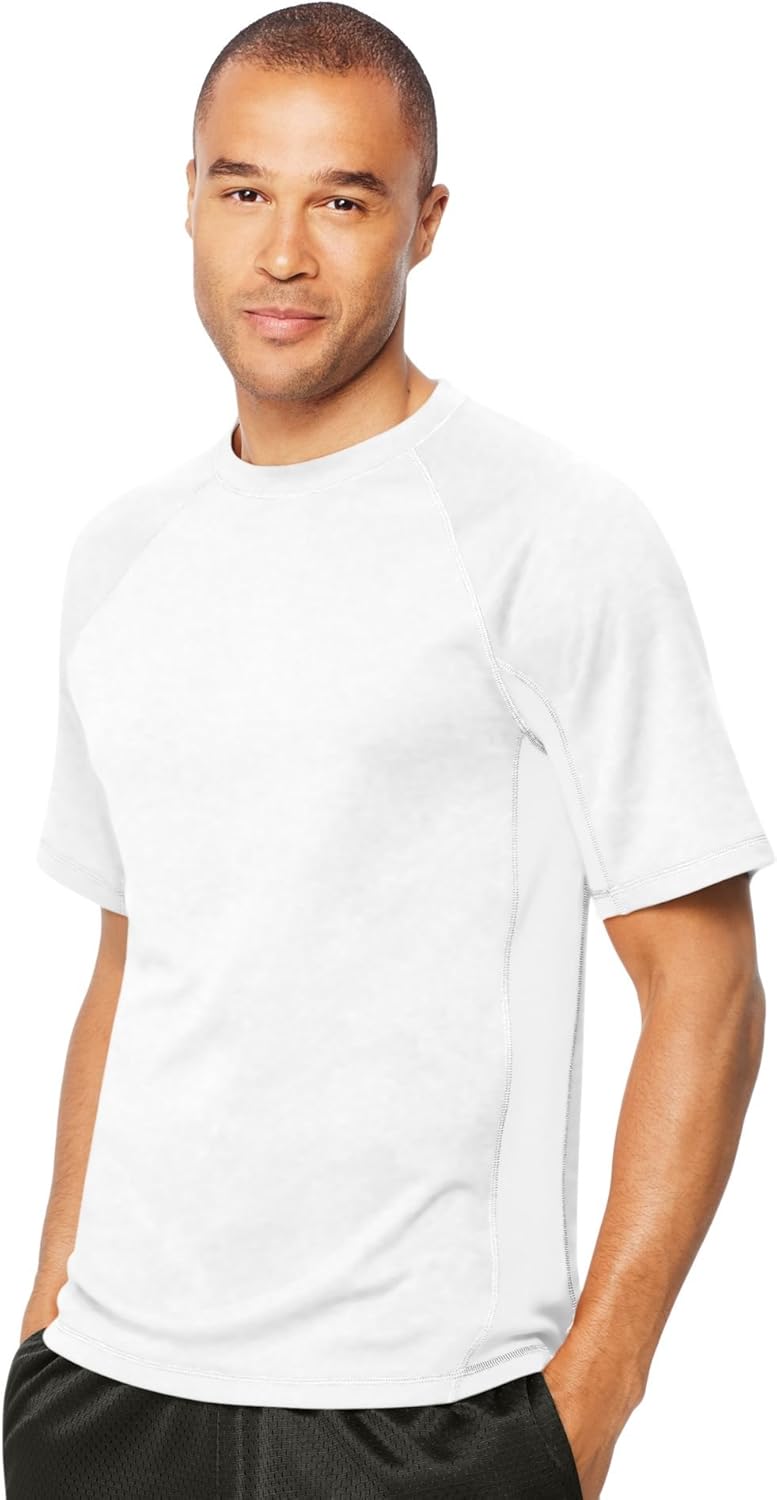 Hanes Sport Men's X-Temp Performance Training T-Shirt at  Men’s Clothing store