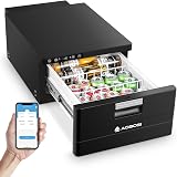 AAOBOSI 31L Drawer Refrigerator 12V Camper Fridge APP Control -20 to 20°C