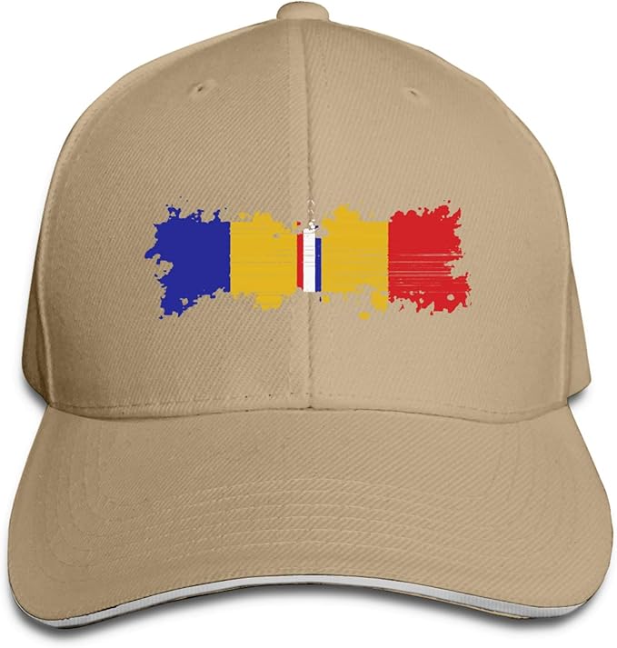 Combat Action Ribbon Peaked Baseball Cap Hat Baseball Sun Hat Sandwich