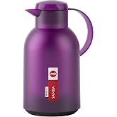 Emsa N4011800 Insulated jug, Plastic, Translucent Aubergine