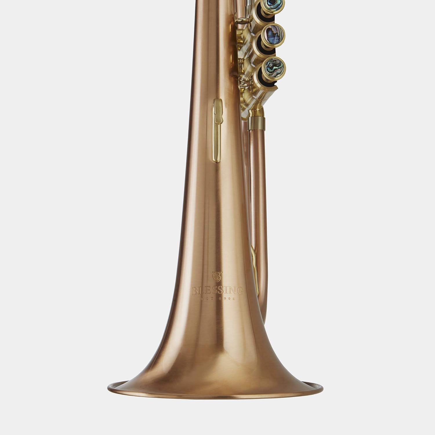 Blessing BFH-1541RT Professional Flugelhorn, Lacquered Brass with 1-Piece Red Copper Bell: Musical Instruments