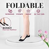 Silky Toes Women's Foldable Travel Ballet Slip On