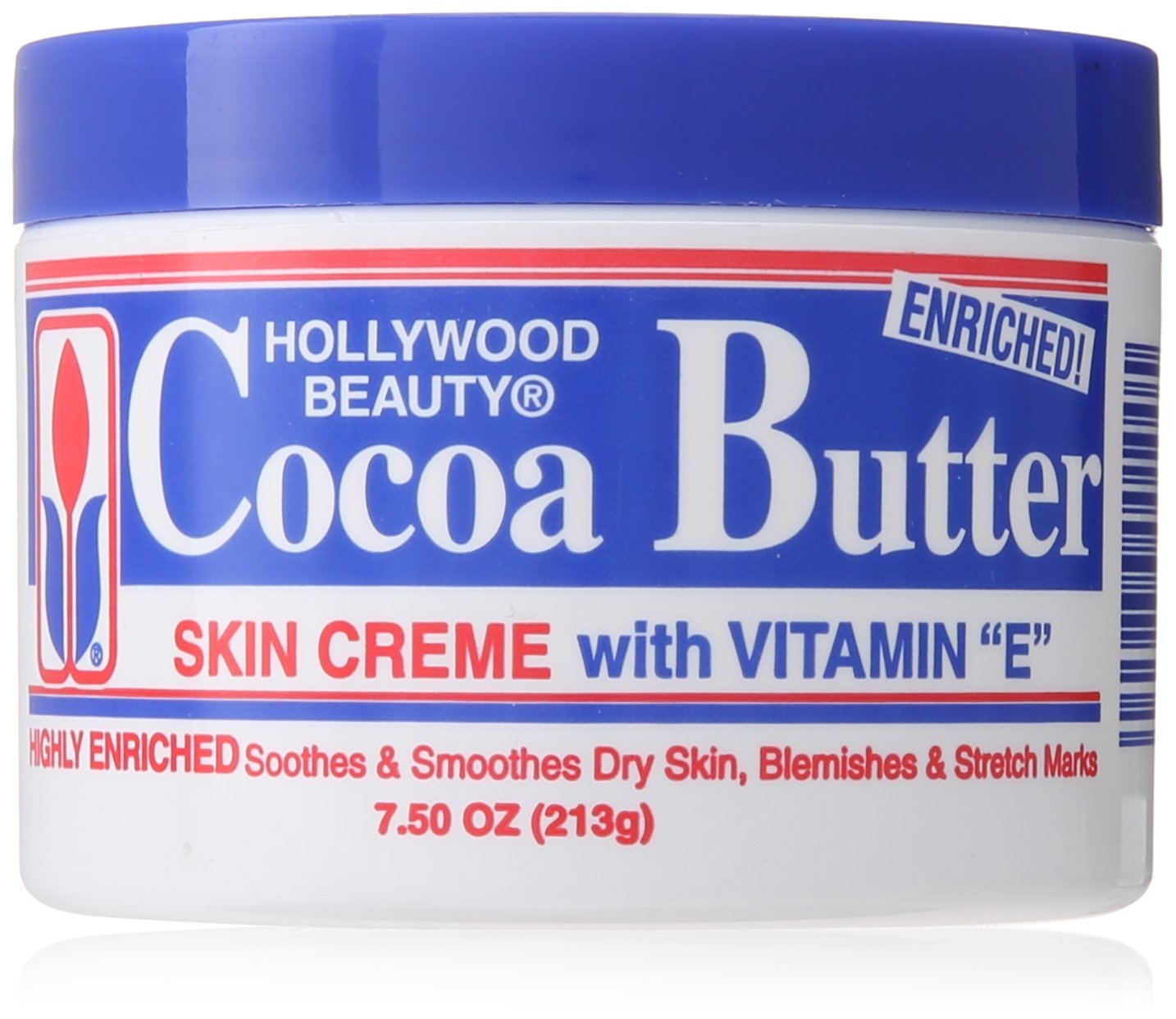 Hollywood Beauty Cream, Cocoa Butter, 7.5 Ounce — image 1