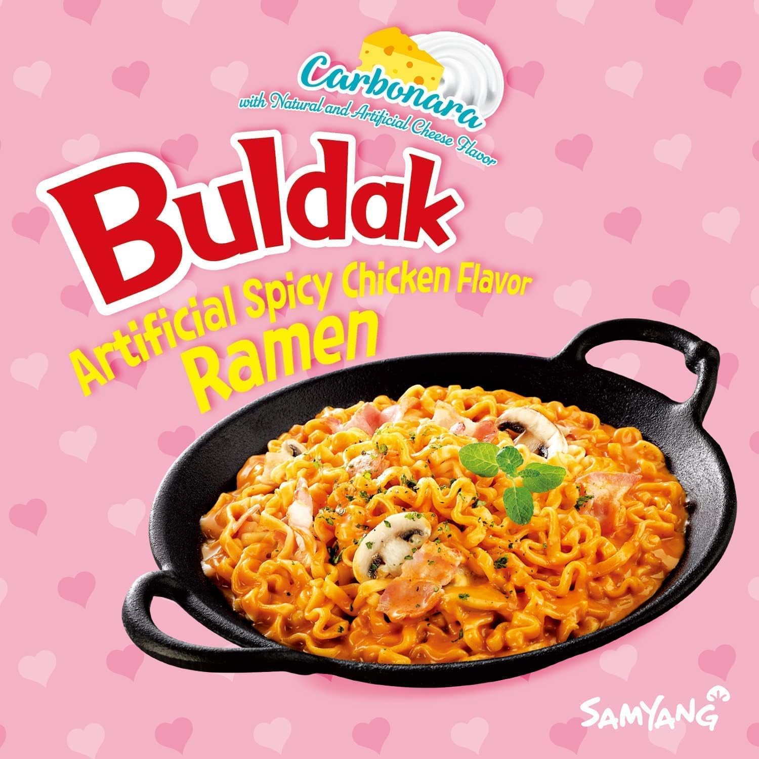 Mua Buldak Spicy Ramen, Carbonara Hot Chicken Ramen, Korean Stir-Fried ...