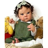 Zero Pam Real Life Reborn Baby Dolls Girl 18 Inch Realistic Reborn Toddler Dolls Posable Newborn Baby Doll That Look Real with Full Accessories for Kids 3+