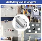 FINDMAG Neodymium Magnets 10 Pack 60x10x3 mm with Double-Sided Adhesive view 5