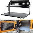 Broaddict Tailgate Table and Molle Panel Fit for 2021 2022 2023 2024 2025 Ford Bronco 2/4 Door Aluminum Foldable Double-Layer Cargo Shelf