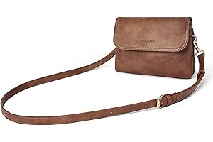 CHOLISS Small Crossbody Bags for Women, Vegan Leather Cell Phone Purse, Mini Travel Purse with Adjustable Strap Womens Gifts