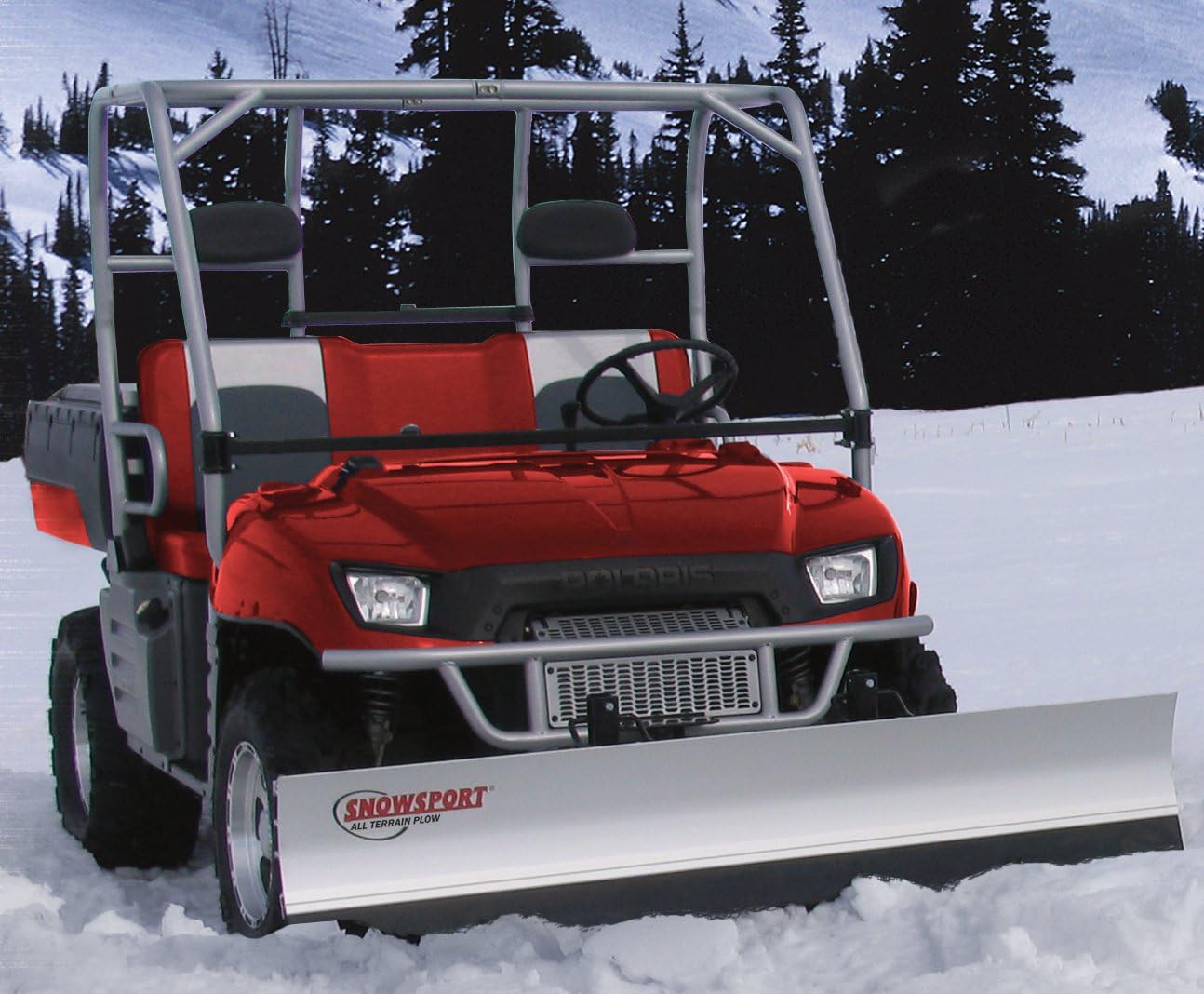 Polaris 1112 Ranger 500 UTV 66" Blade, Snow Plow Attachments