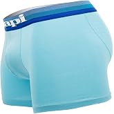 papi UMPA088 2PK Microflex Brazilian Boxer Briefs Color Turquoise-Black Size S