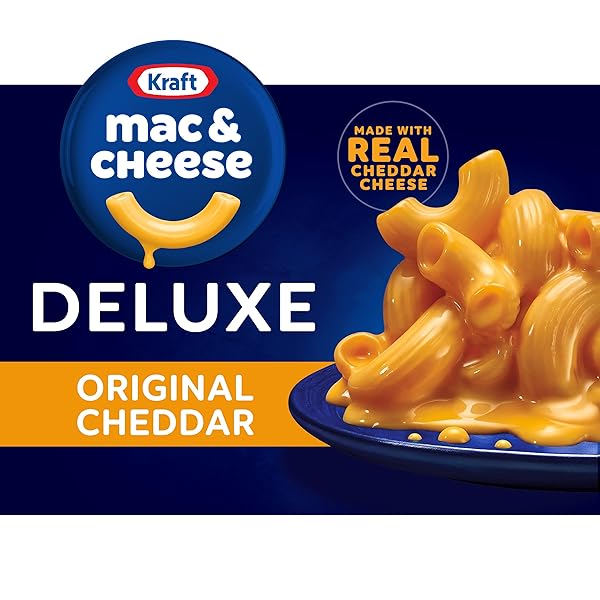 KRAFT DELUXE MAC AND CHEESE, 1 BOX, FOR...