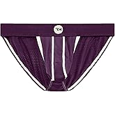 Real Men Ares-Accent Low-Rise Pouch Bikini Brief with ABCD Pouch - 1, 3 & 6 Pack - Waist Size XS - 5XL