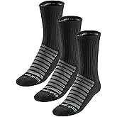 R-Gear Drymax Crew Running Socks For Men and Women, Light Cushion | Breathable, Moisture Control & Anti Blister |3 Pack