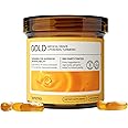 Synchro Gold Medical-Grade Liposomal Turmeric | 60ct Capsules | Whole-Plant Extract, Nano-Encapsulation Delivery | Curcumin Black Pepper Piperine Supplement