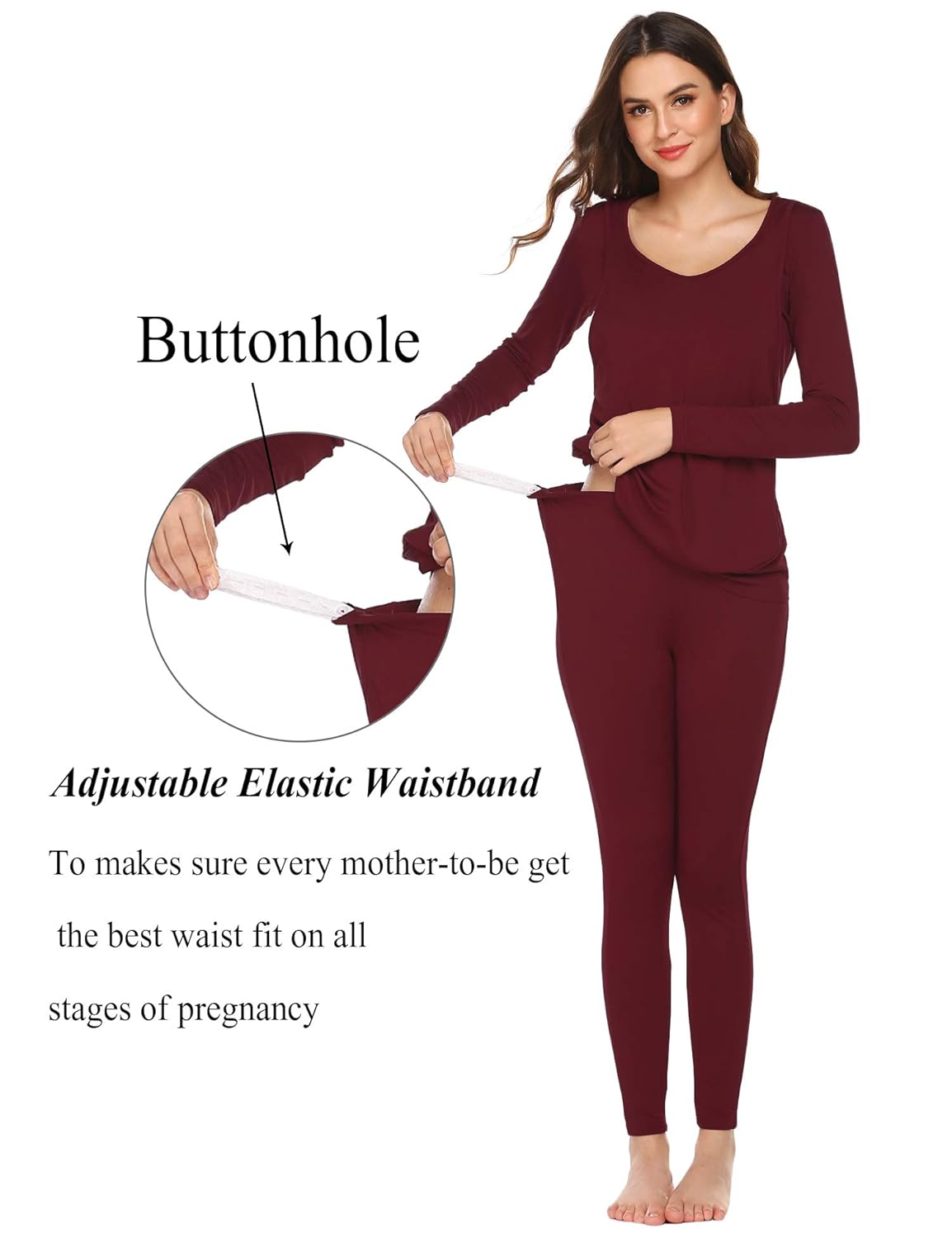 maternity long underwear