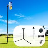 GreatYYT Monopod and Tripod Selfie Stick to Record Golf Swing - Multi Functional Phone Holder with Magnetic and Phone Holder - Golf Training Aid - Compatible with All iPhone Android Phone