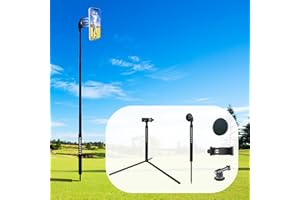 GreatYYT Monopod and Tripod Selfie Stick to Record Golf Swing - Multi Functional Phone Holder with Magnetic and Phone Holder - Golf Training Aid - Compatible with All iPhone Android Phone