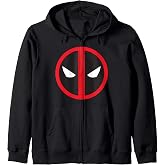 Marvel Studios Deadpool &amp; Wolverine Bold Deadpool Symbol Zip Hoodie