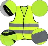 SZCXDKJ Childrens High Visibility Safety Vest Yellow Reflective Kids Hi Vis view 6