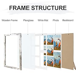 Vittanly 11x14 Collage Picture Frame, Displays 5Pcs