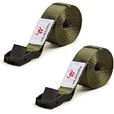 WILDARES 1" x 6.6' Trail Cam Strap,Game Camera Straps,Trail Camera mounting Straps,1800 lbs,Heavy-Duty,Tree Belts,Durable Nylon Fiber,Long-Lasting Alloy Buckle,Pack of 2