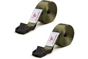 WILDARES 1" x 6.6' Trail Cam Strap,Game Camera Straps,Trail Camera mounting Straps,1800 lbs,Heavy-Duty,Tree Belts,Durable Nylon Fiber,Long-Lasting Alloy Buckle,Pack of 2