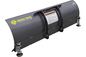 KFI PRODUCTS KFI 48" ATV Steel Blade Half Plow Kit for Yamaha 350 400 450 Grizzly 2x4, 4x4‘07-14