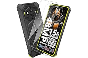 2 Pack Screen Protector for Ulefone RugKing 3 Pro, ELECTRO-WEIDEWORLD 9H Hardness High-Definition Scratch Resistant Tempered 