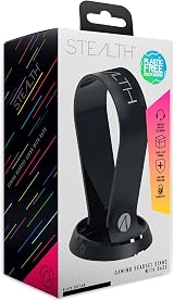 STEALTH Gaming Headset Stand Black Base Tidy Game Work Station view 1