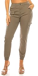 Double Denim January 5th Women's High Waist Cargo