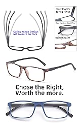Autojouls 1-Pack Nearsighted Glasses for Distance