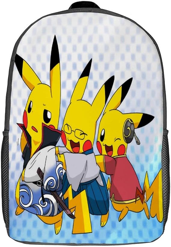 Amazon Co Jp Tesany ポケモン ピカチュウ リュック 男の子 女の子 バッグ メンズ レディース 大容量 リュックサック 旅行 バックパック キッズ 子供 男女兼用 カバン 防水 頑丈 多機能 登山 かばん ランドセル 綺麗 萌え ギフト ピカチュウ グッズ 17inch シューズ