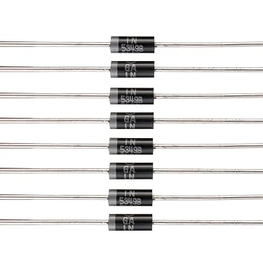 50pcs 1N5371B Zener Diode – 60V 5W DO-15 – IN5371B, IN5371 – SMW Brand