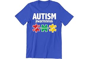 Promotion & Beyond Autism Awareness Support Jigsaw Puzzle Men's T-Shirt