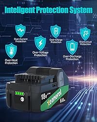 Xeanerol 18V 6.0Ah Lithium Ion Replacement for