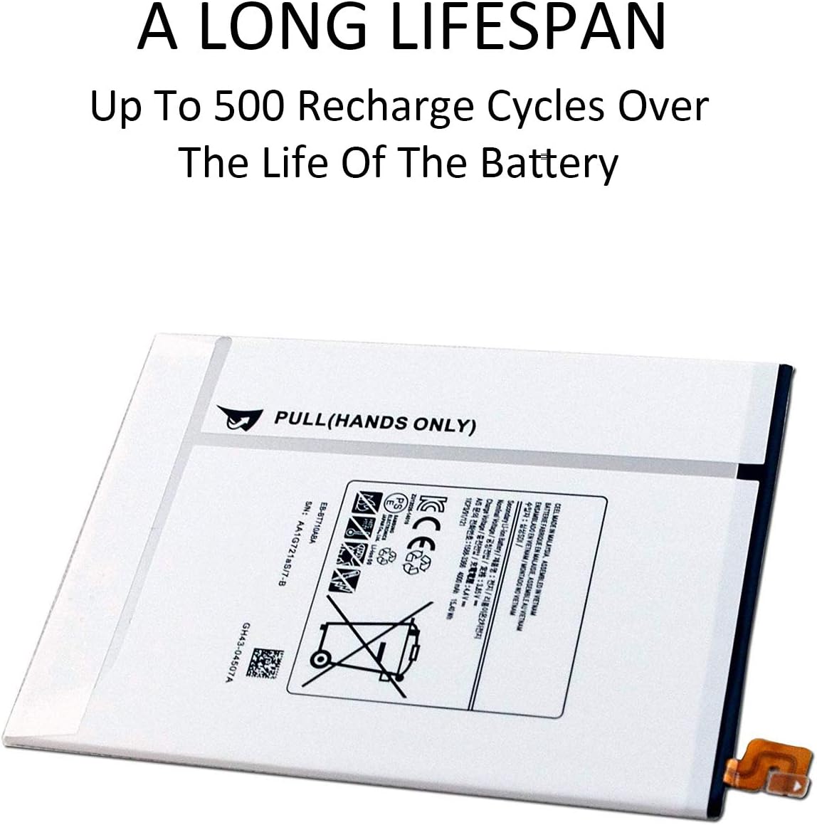 K KYUER 15.4Wh EB-BT710ABE EB-BT710ABA Tablet Battery Compatible with Sam-sung Galaxy Tab S2 8.0" 3G Wifi LTE-A SM-T710 T710X T713 T715 T715N T715C T715Y T715N0 T719 T719C T719Y T719N Battery + tools - Image 5
